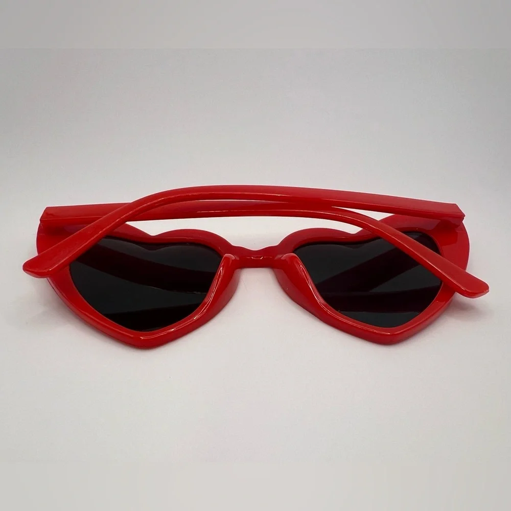 Red Heart Cat Eye Sunglasses